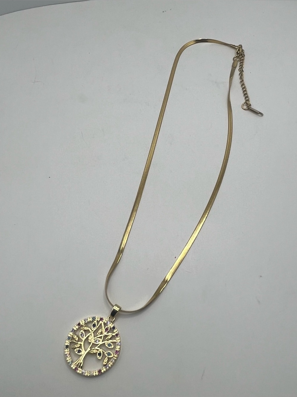 Gold plated Tree of Life Pendant Necklace - Elegant Women’s Jewelry